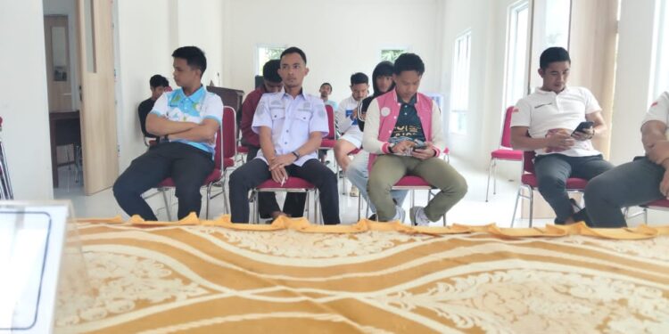 Menjelang Turnamen Sepak Bola Tingkat Kecamatan, Panitia Gelar Technical Meeting
