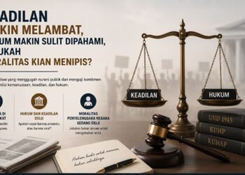 Apakah Keadilan Makin Melambat, Hukum Makin Sulit Dipahami, ataukah Moralitas Kian Menipis?