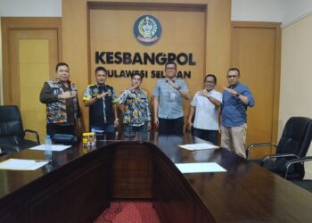 LSM GMBI Wilter Sulsel Audiensi ke Kesbangpol, Dorong Penguatan Wawasan Kebangsaan dan Pembinaan Ormas