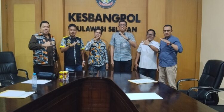 LSM GMBI Wilter Sulsel Audiensi ke Kesbangpol, Dorong Penguatan Wawasan Kebangsaan dan Pembinaan Ormas