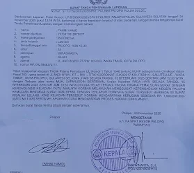 Kasus Dugaan Pemalsuan Grosse Risalah Lelang KPKNL Palopo Senilai Rp.1Miliar Disorot, Pelapor Desak Propam Usut Penganganan Perkara